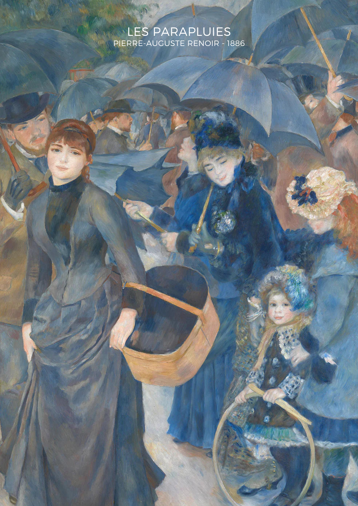 Collana Lenorarte Renoir "Les Parapluies" *speciale Natale